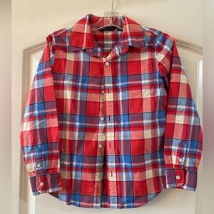 Janie and Jack Long Sleeve Button Down - Size 6 - EUC